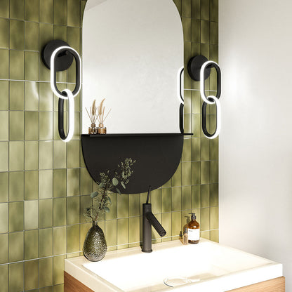 Airen LED Wall Light in bathroom.
