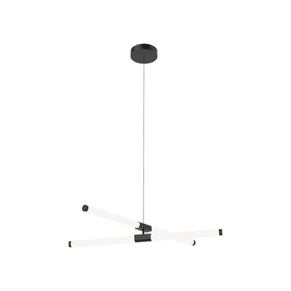Akari LED Pendant Light in Black (35.5-Inch).
