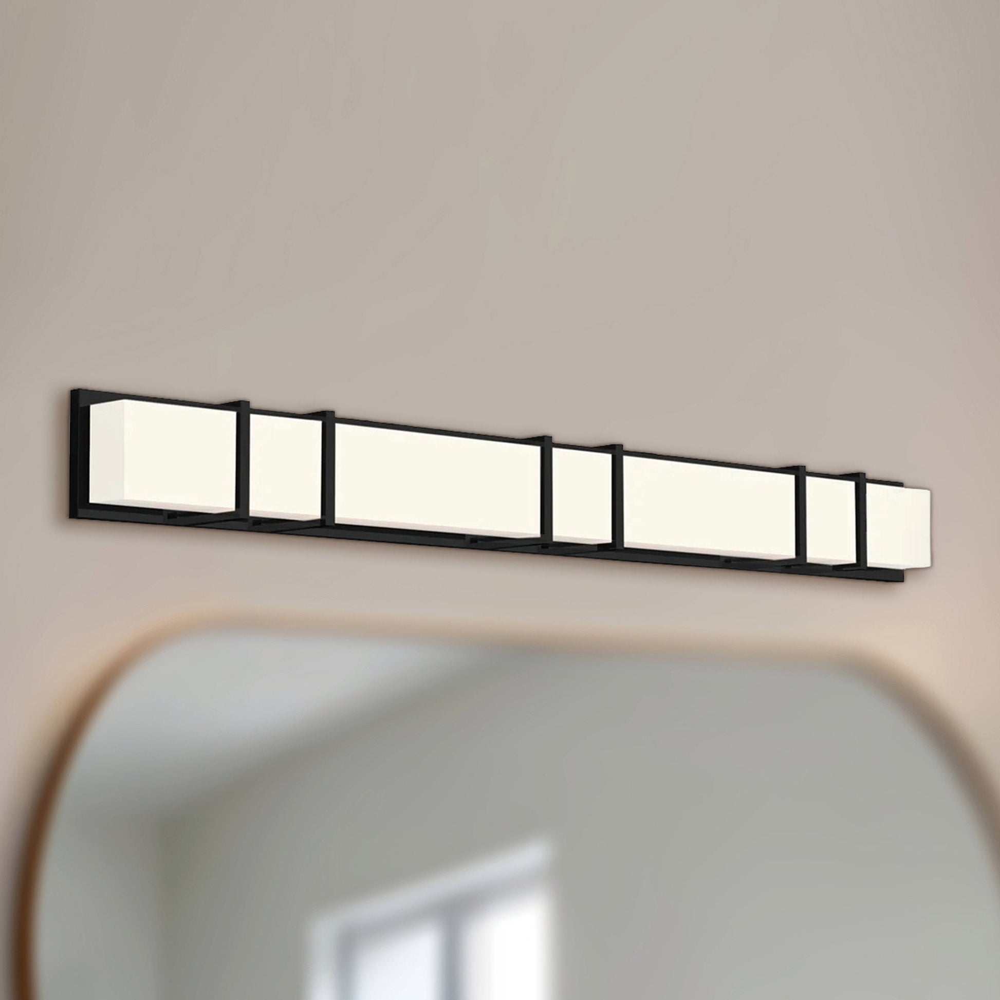 Alberni LED Vanity Wall Light in Detail.