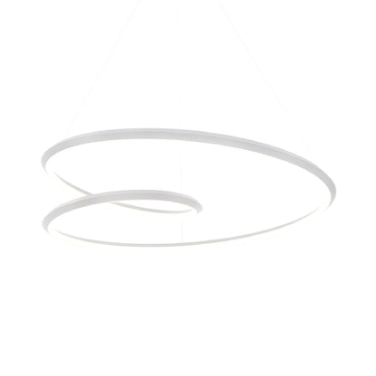 Ampersand LED Pendant Light in White (Large).