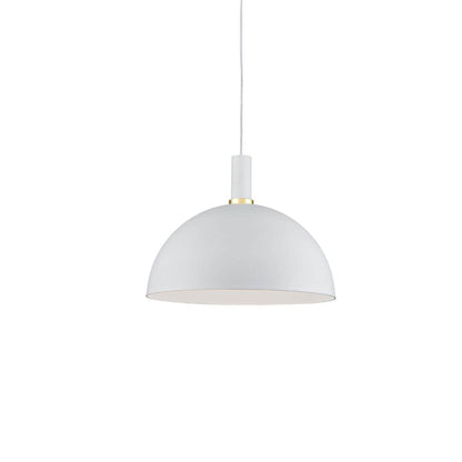 Archibald Pendant Light in White/Gold (Small).