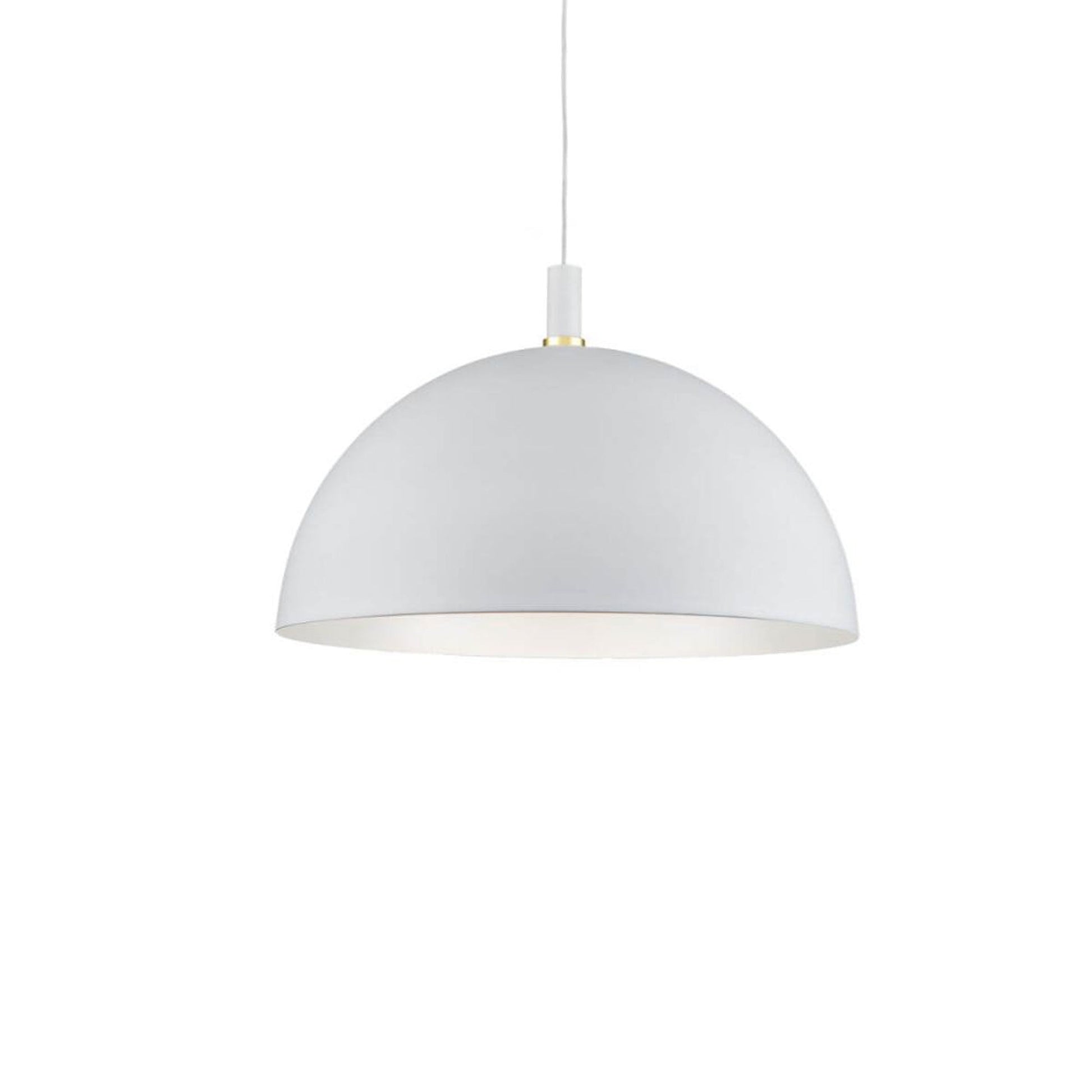 Archibald Pendant Light in White/Gold (Large).