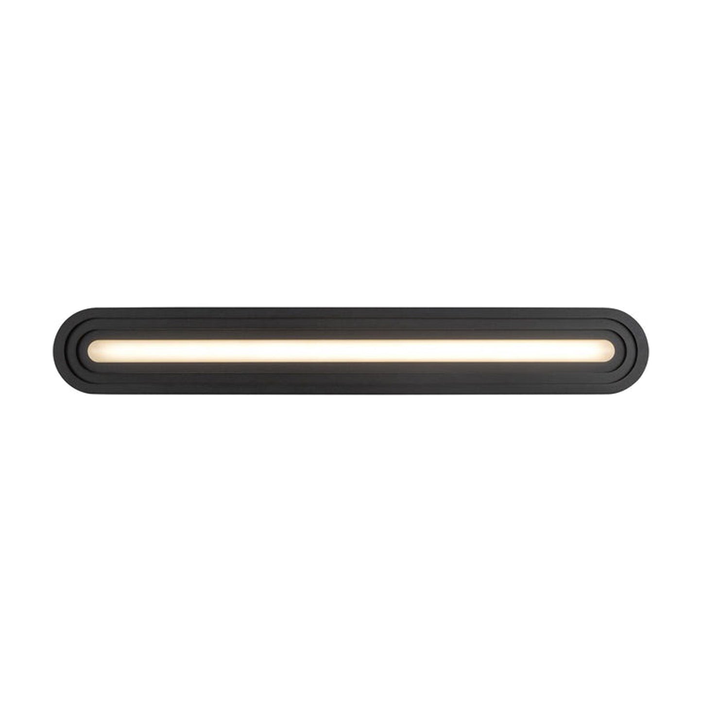Arco LED Bath Vanity Light in Black (32-Inch).
