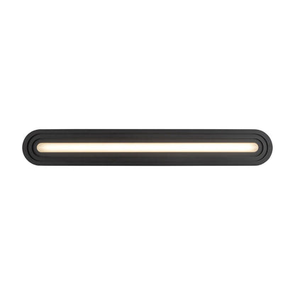 Arco LED Bath Vanity Light in Black (32-Inch).