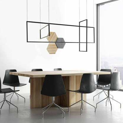 Arkell LED Pendant Light in office.