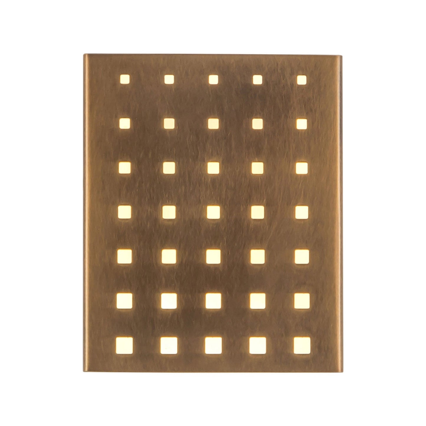 Astoria LED Wall Light in Vintage Brass (5.13-Inch).