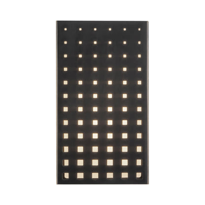 Astoria LED Wall Light in Urban Bronze (8.75-Inch).
