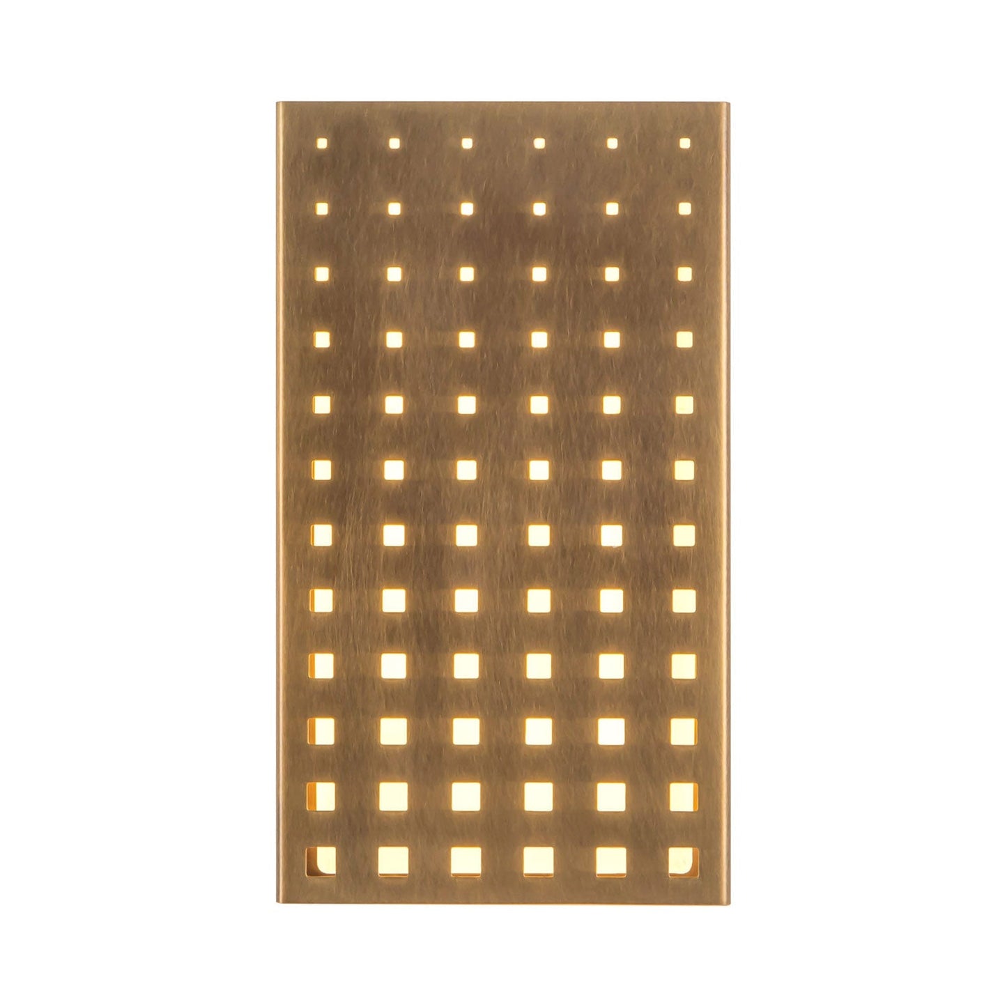 Astoria LED Wall Light in Vintage Brass (8.75-Inch).