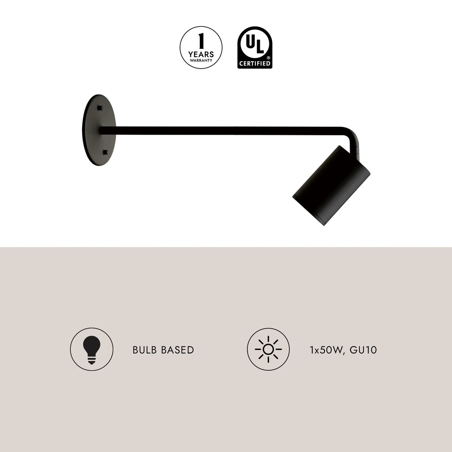 Barclay Wall Light in Detail.