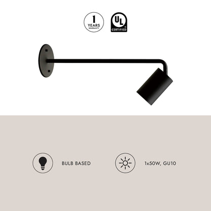 Barclay Wall Light in Detail.