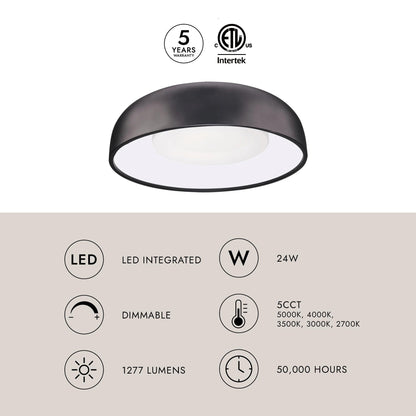 Beacon LED Flush Mount Ceiling Light in Detail.