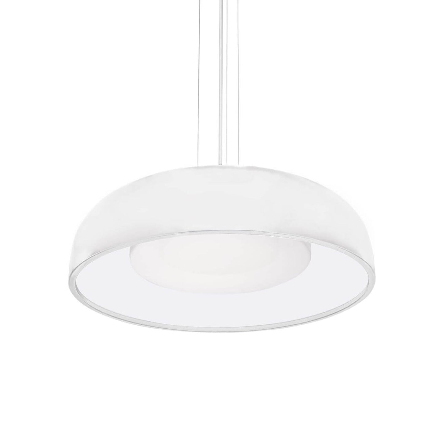 Beacon LED Pendant Light in White (Small).