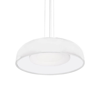 Beacon LED Pendant Light in White (Small).