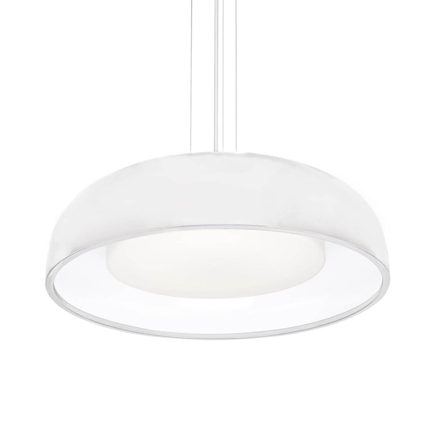 Beacon LED Pendant Light in White (Large).