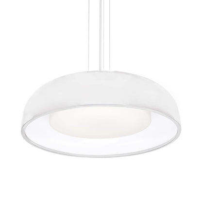 Beacon LED Pendant Light in White (Large).