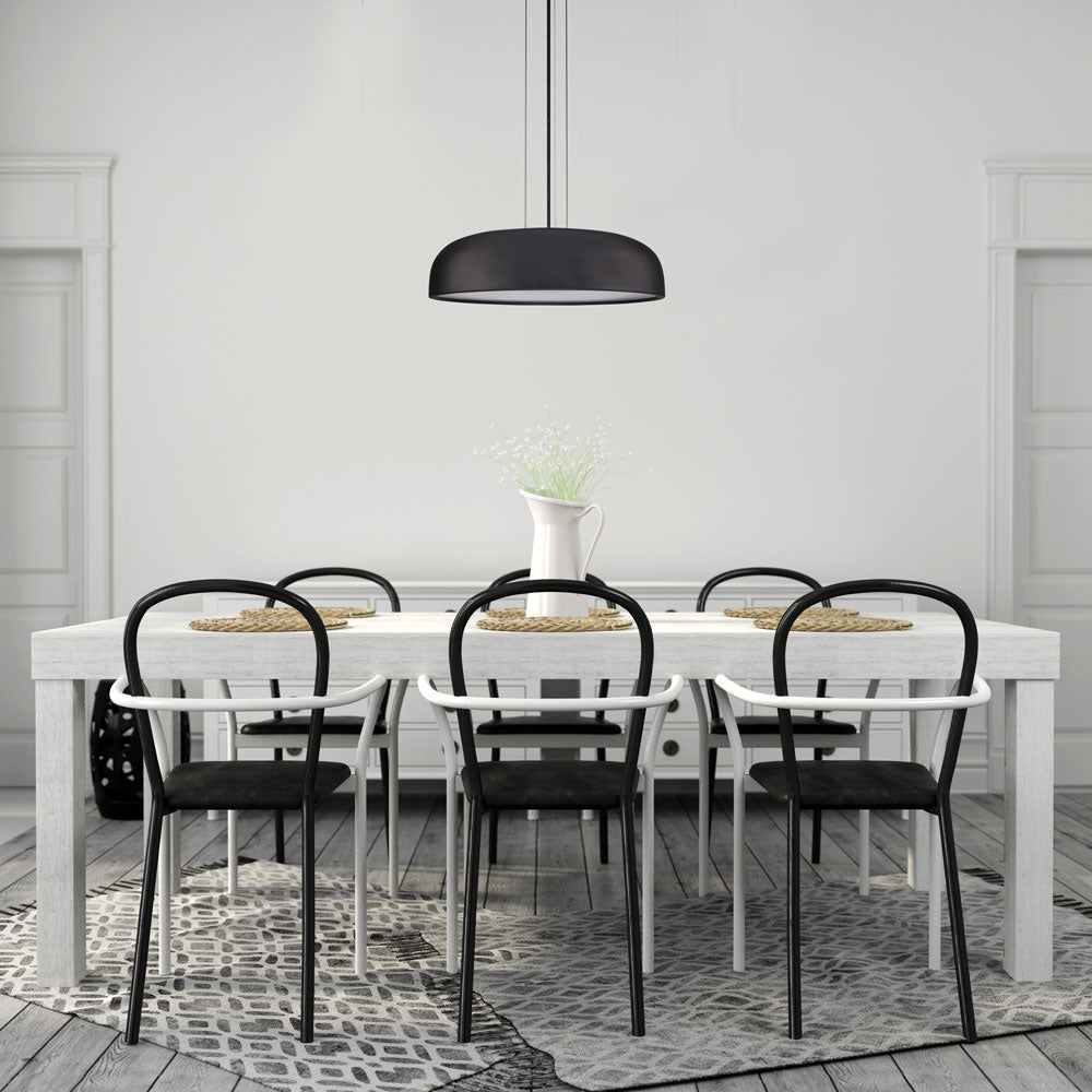 Beacon LED Pendant Light in dining room.