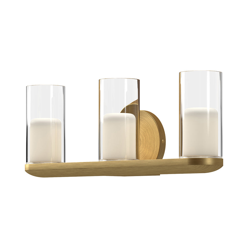 Birch LED Vanity Wall Light in Detail.