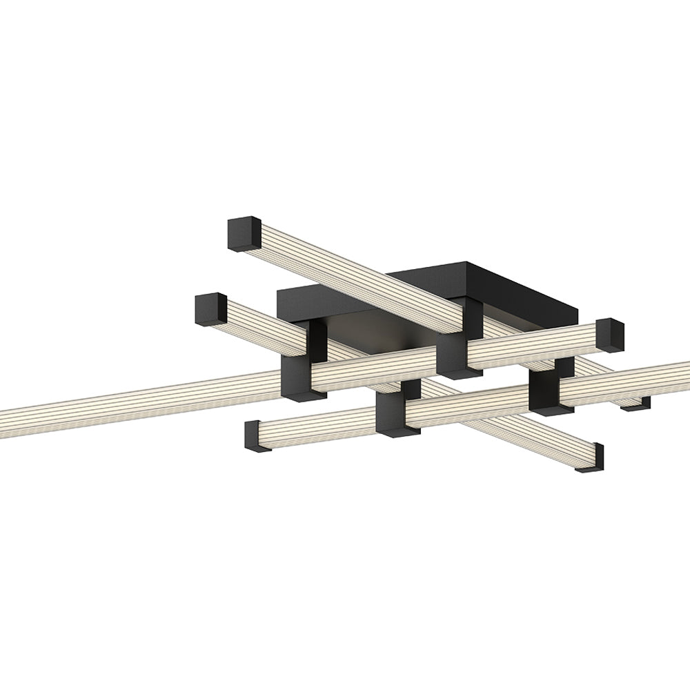 Blade LED Flush Mount Ceiling Light in Detail.