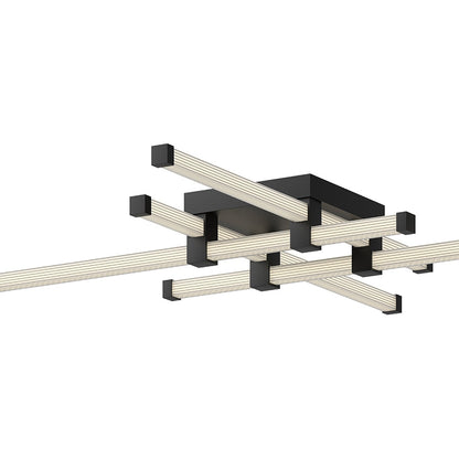 Blade LED Flush Mount Ceiling Light in Detail.