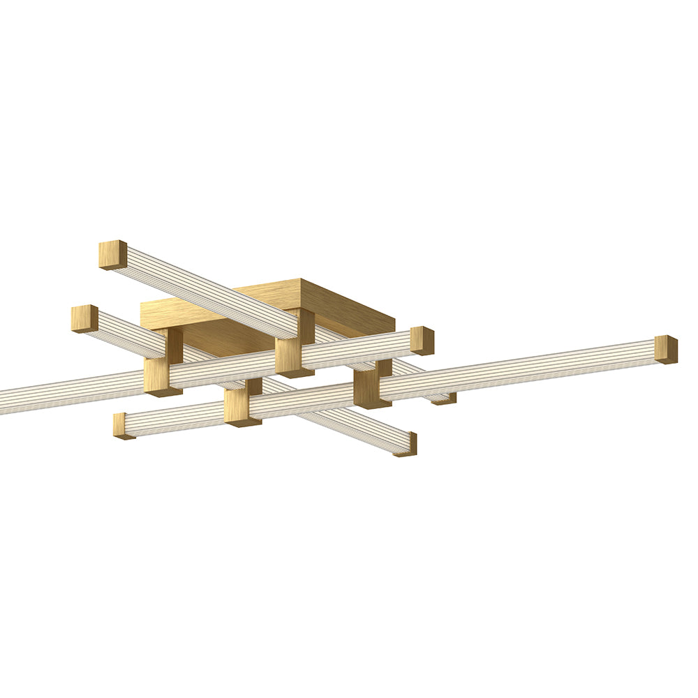 Blade LED Flush Mount Ceiling Light in Detail.