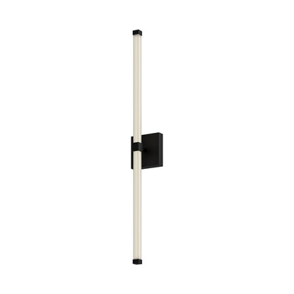 Blade LED Vanity Wall Light in Black (Large).