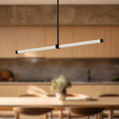 Blade Linear LED Pendant Light in Detail.