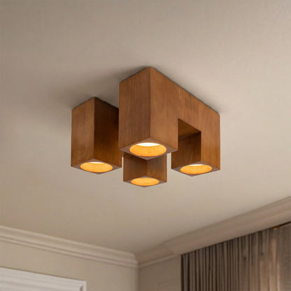 Bosco LED Semi Flush Mount Ceiling Light in Detail.