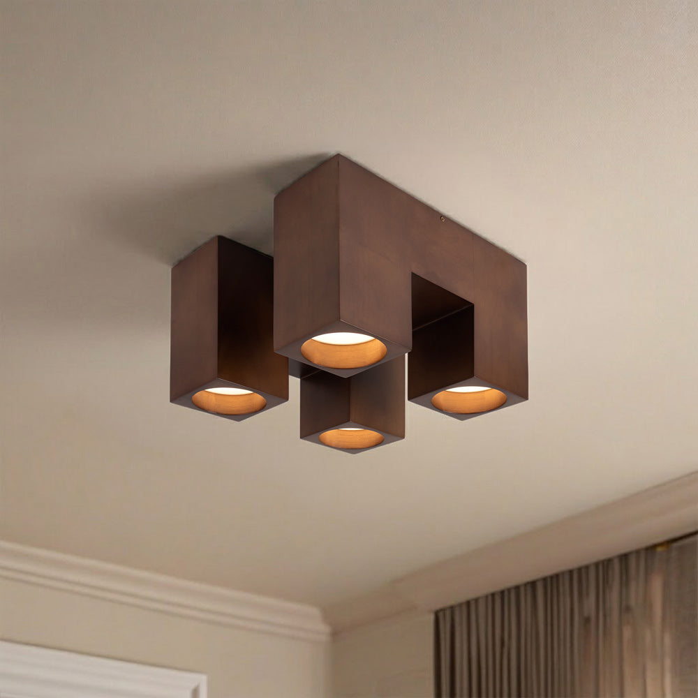 Bosco LED Semi Flush Mount Ceiling Light in Detail.