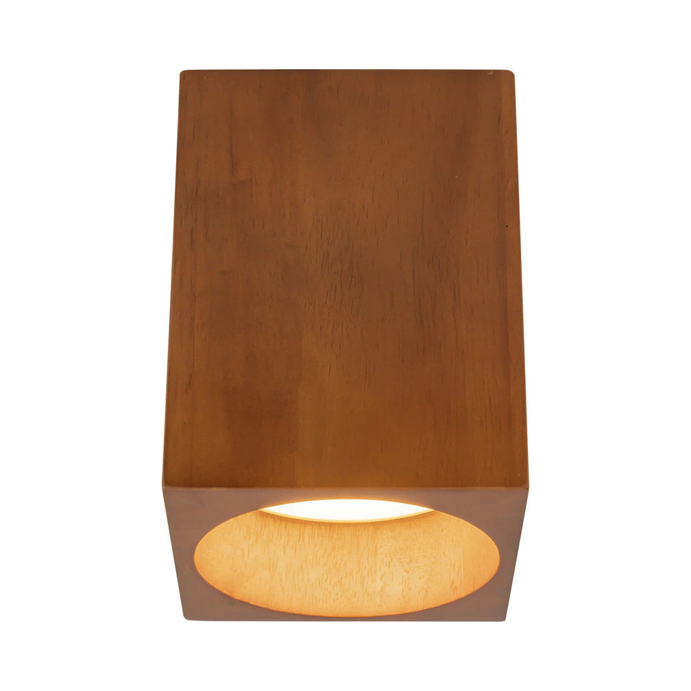 Bosco Rectangular LED Semi Flush Mount Ceiling Light in Detail.