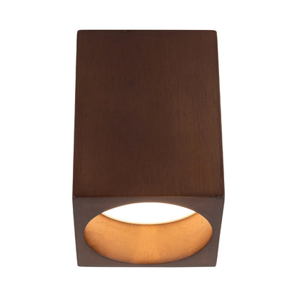 Bosco Rectangular LED Semi Flush Mount Ceiling Light in Detail.