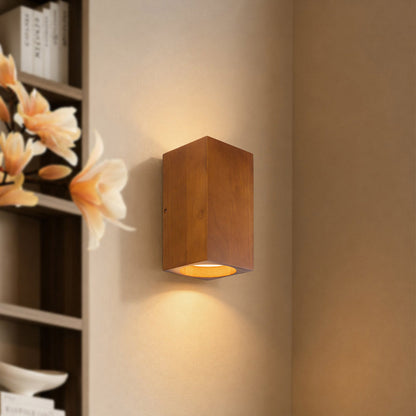 Bosco Rectangular LED Wall Light in Detail.