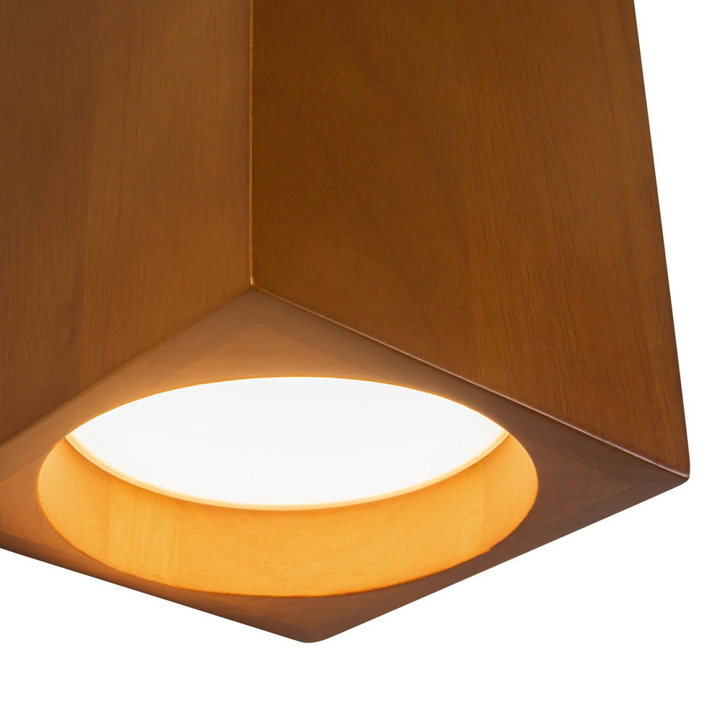 Bosco Rectangular LED Wall Light in Detail.
