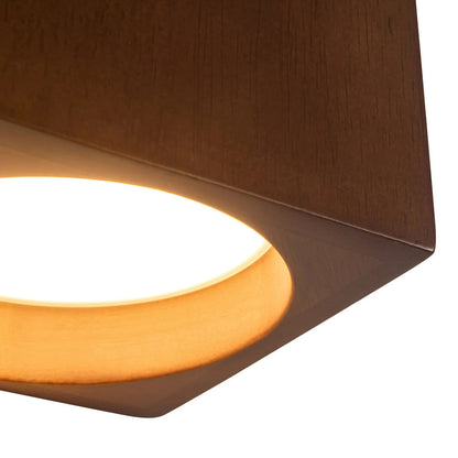 Bosco Rectangular LED Wall Light in Detail.