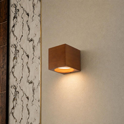 Bosco Square LED Wall Light in Detail.