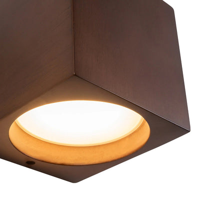 Bosco Square LED Wall Light in Detail.
