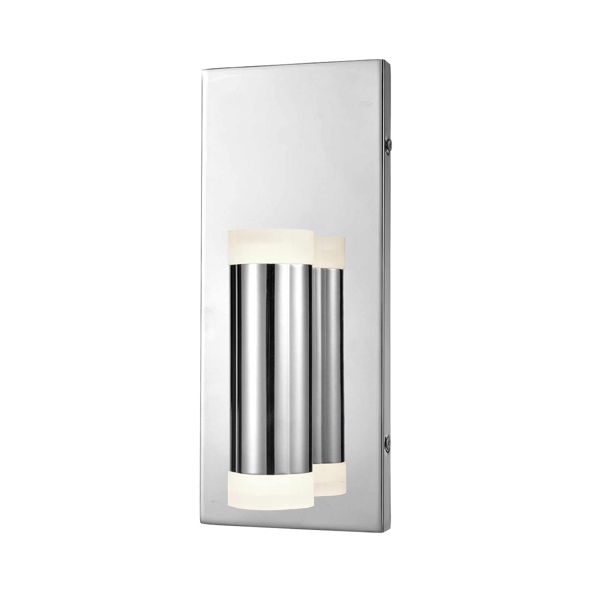 Brazen LED Wall Light in Chrome.