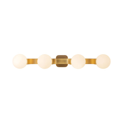 Briar Bath Vanity Light in Brushed Gold.