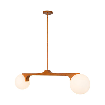 Briar Linear Pendant Light in Detail.