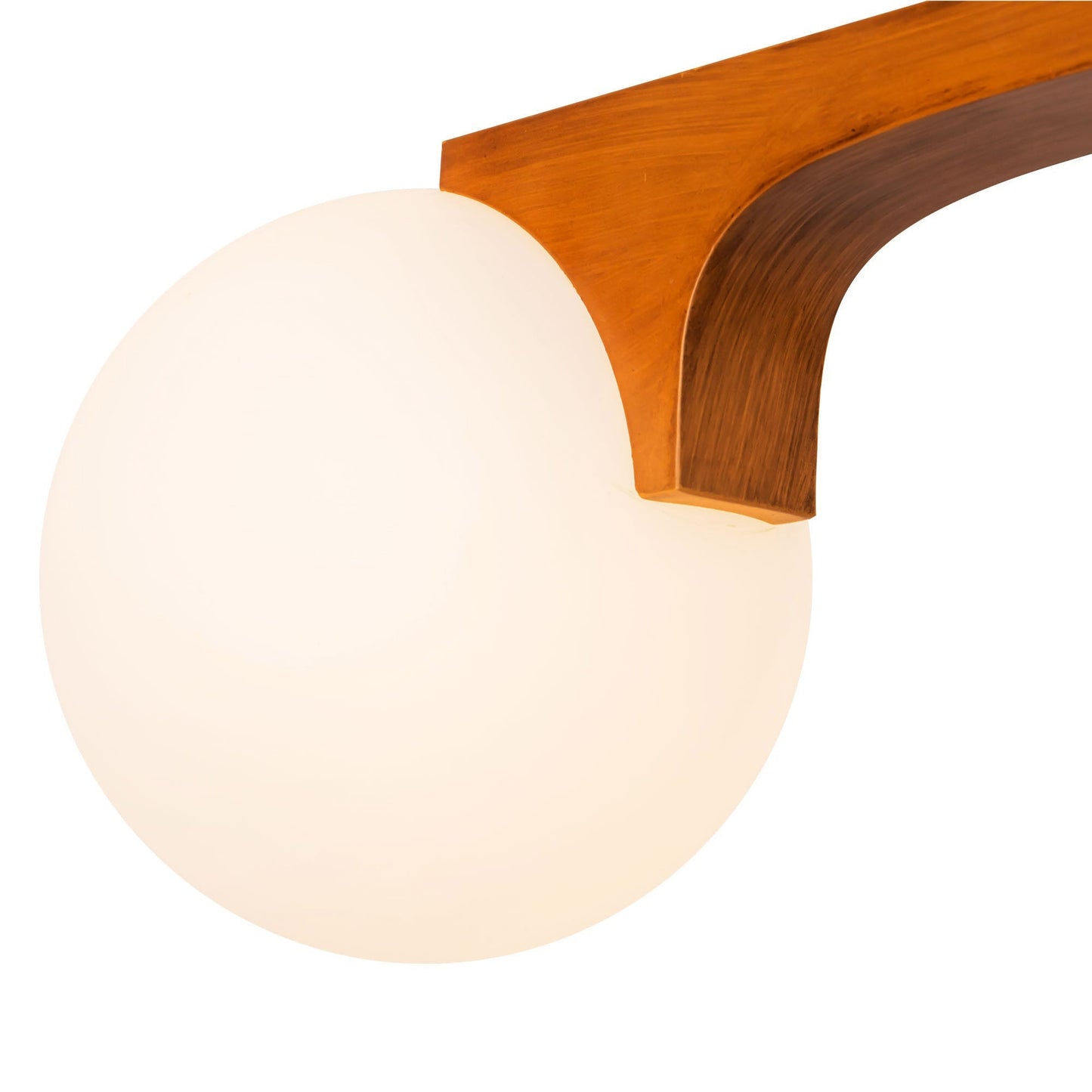 Briar Linear Pendant Light in Detail.