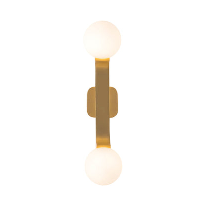 Briar Wall Light in Brushed Gold.