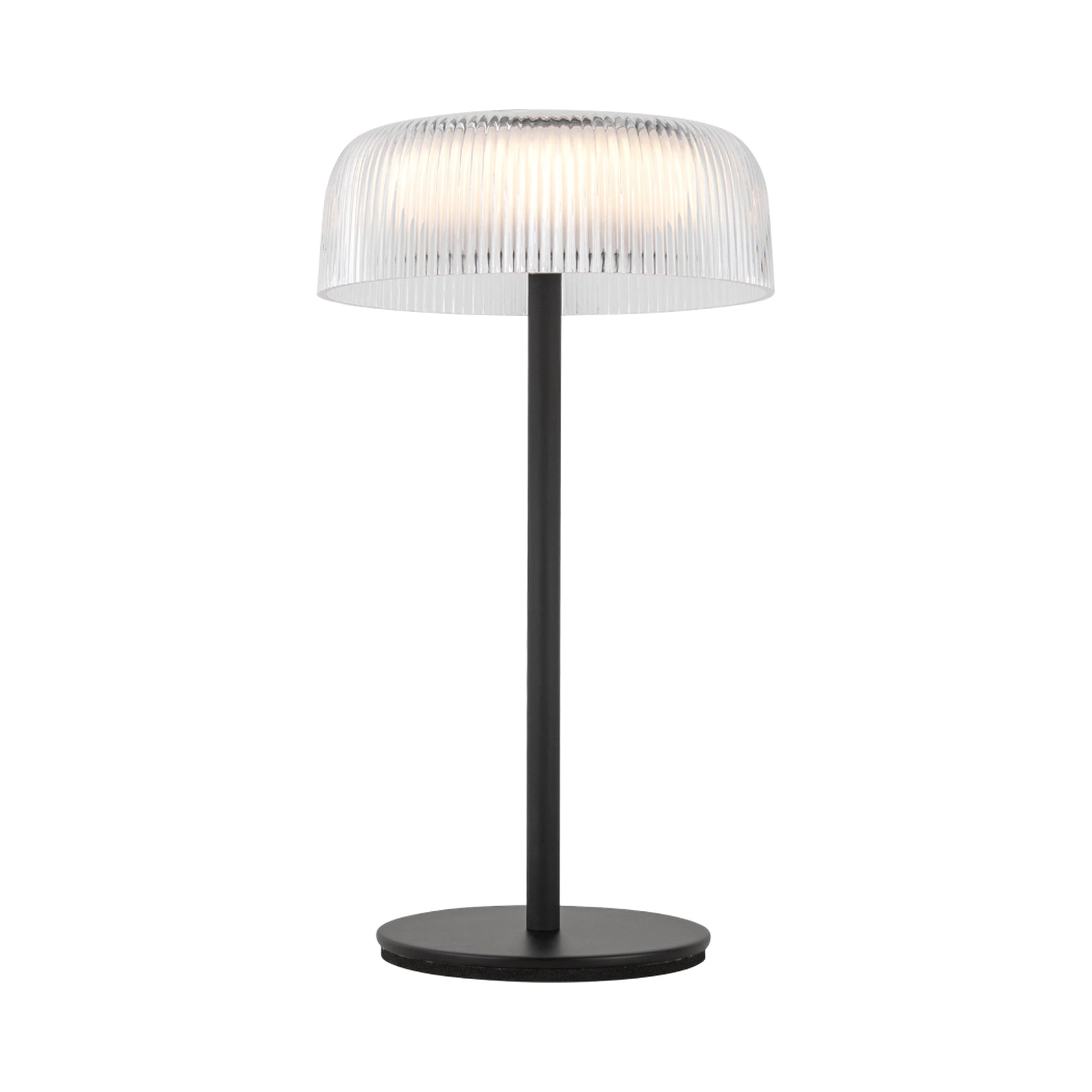 Brilla LED Table Lamp in Black.