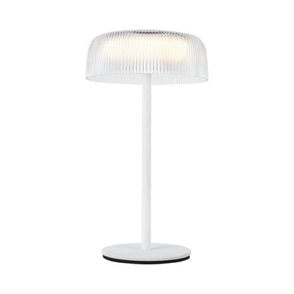 Brilla LED Table Lamp in White.