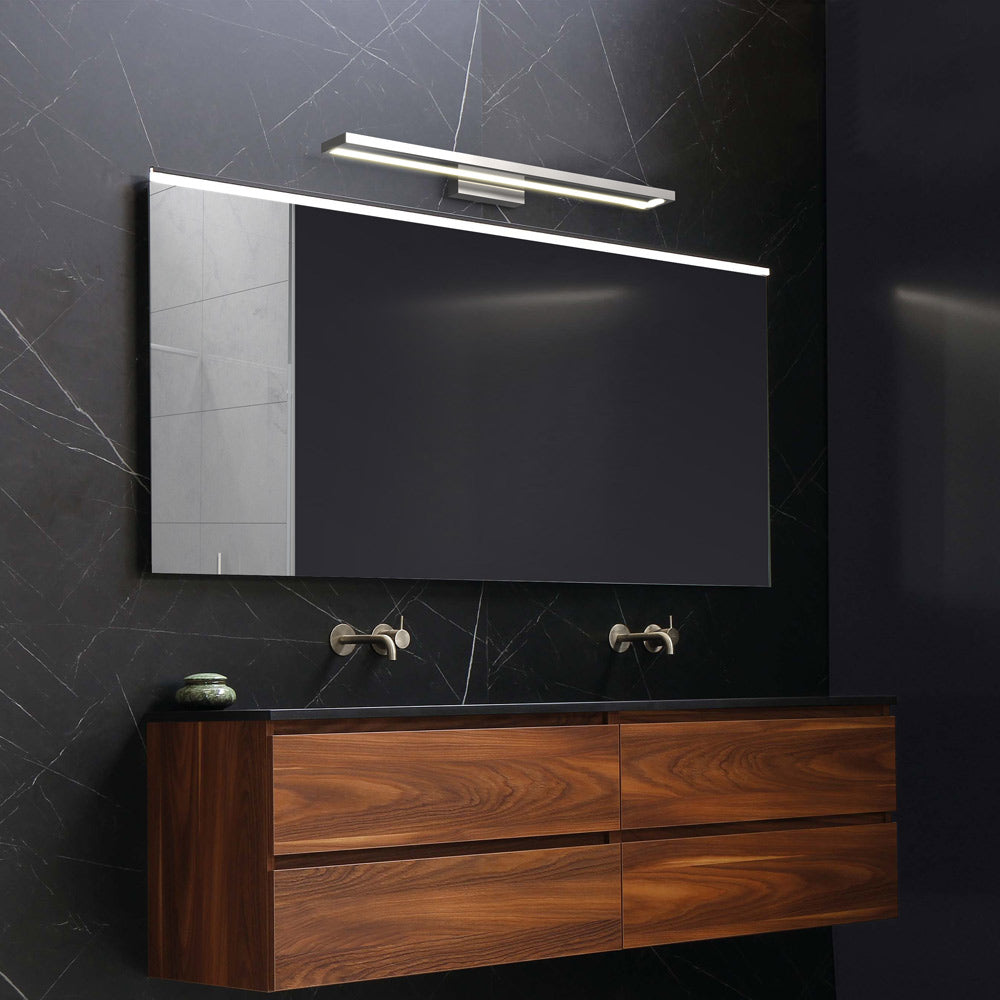Brio LED Vanity Wall Light in bathroom.