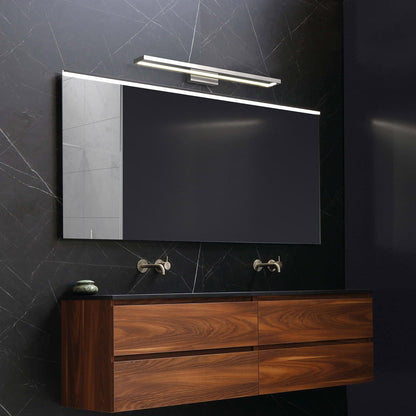 Brio LED Vanity Wall Light in bathroom.