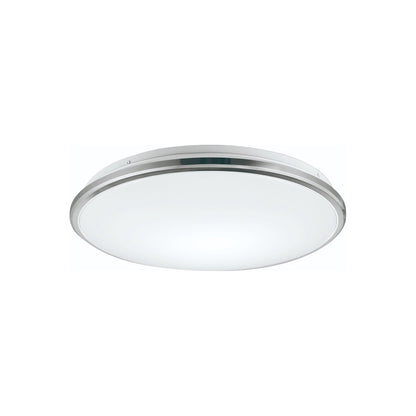 Brook LED Flush Mount Ceiling Light in Chrome (Small).