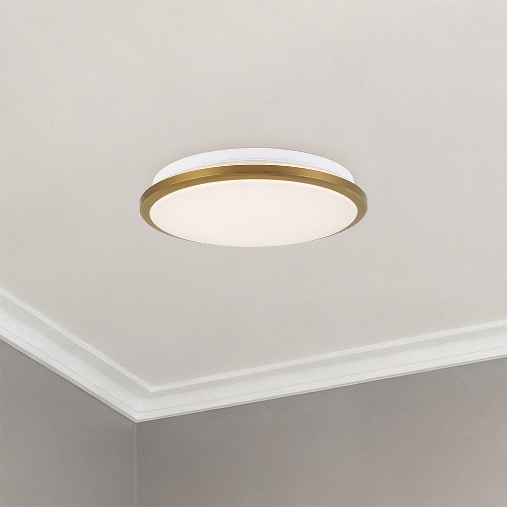 Brook LED Flush Mount Ceiling Light in Detail.