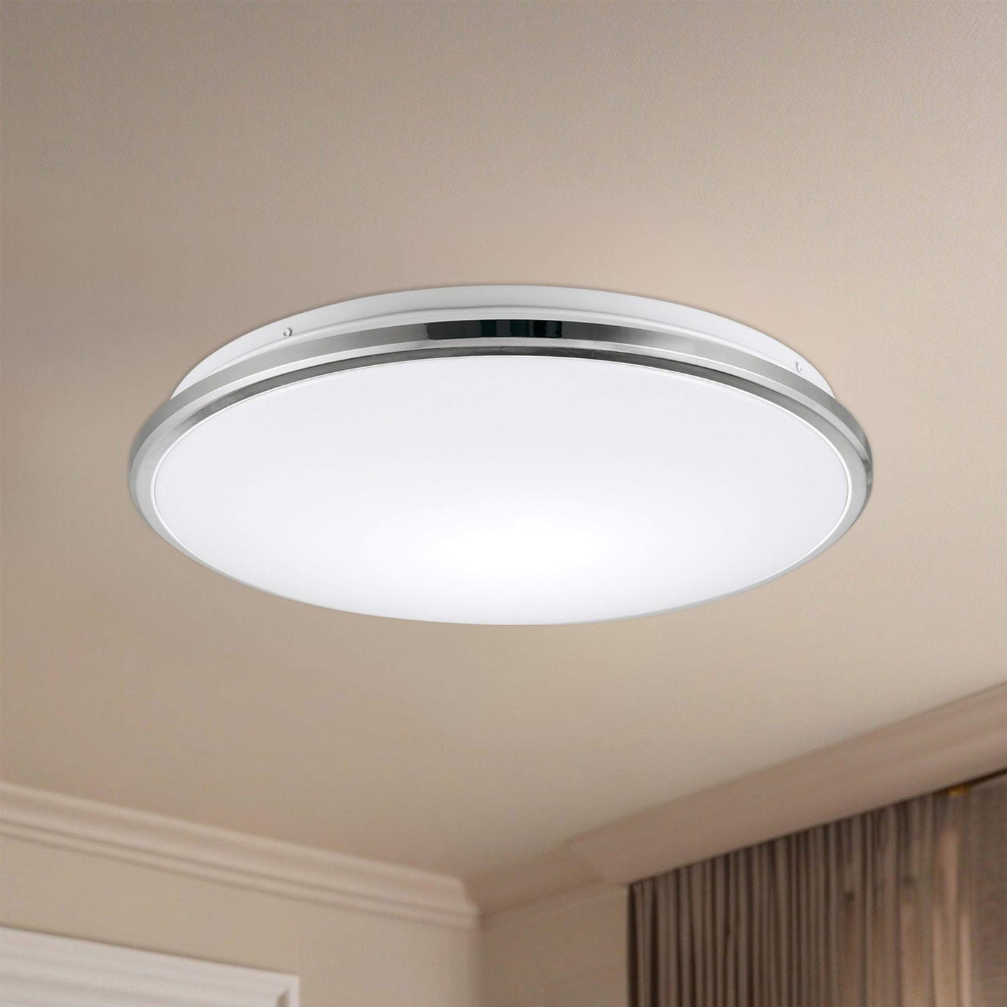 Brook LED Flush Mount Ceiling Light in Detail.