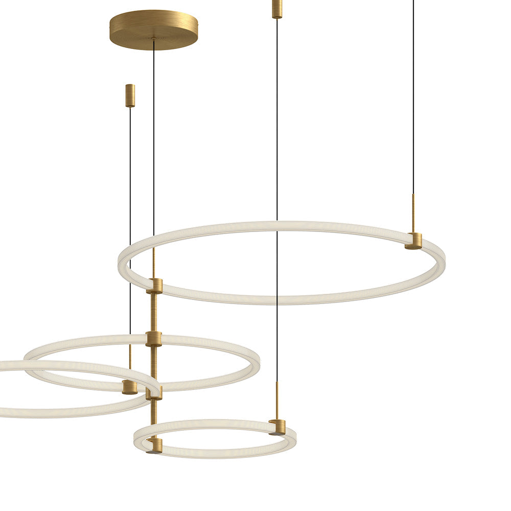 Bruni LED Chandelier in Detail.