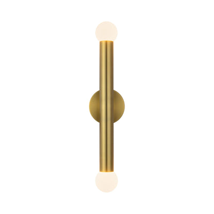 Calla LED Bath Vanity Light in Brushed Gold.