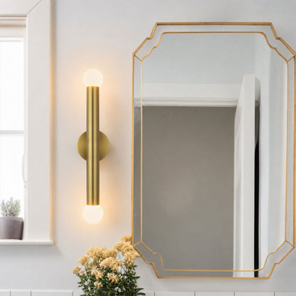 Calla LED Bath Vanity Light in Detail.